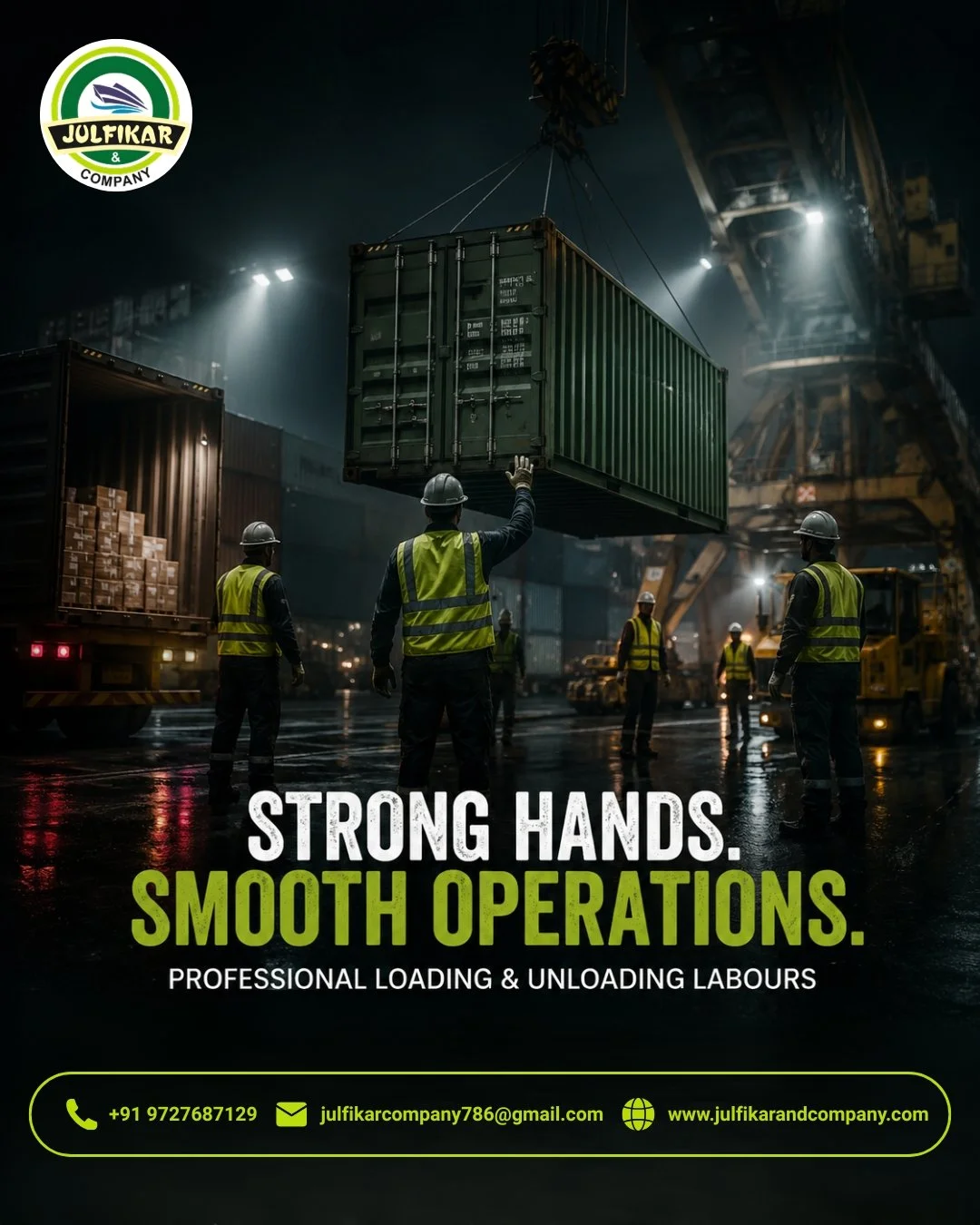 Strong Hands, Smooth Operations: Professional Loading and Unloading Solutions in Gandhidham